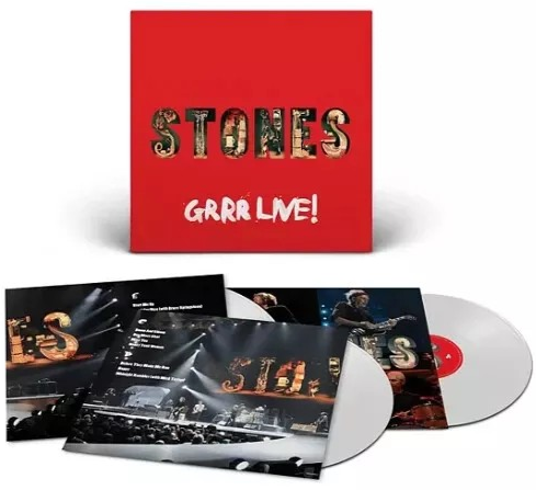 The Rolling Stones - GRRR Live! (Limited Edition, 180 Gram White Colored Vinyl) (3 Lp's) | Mint (M) Mint (M)-