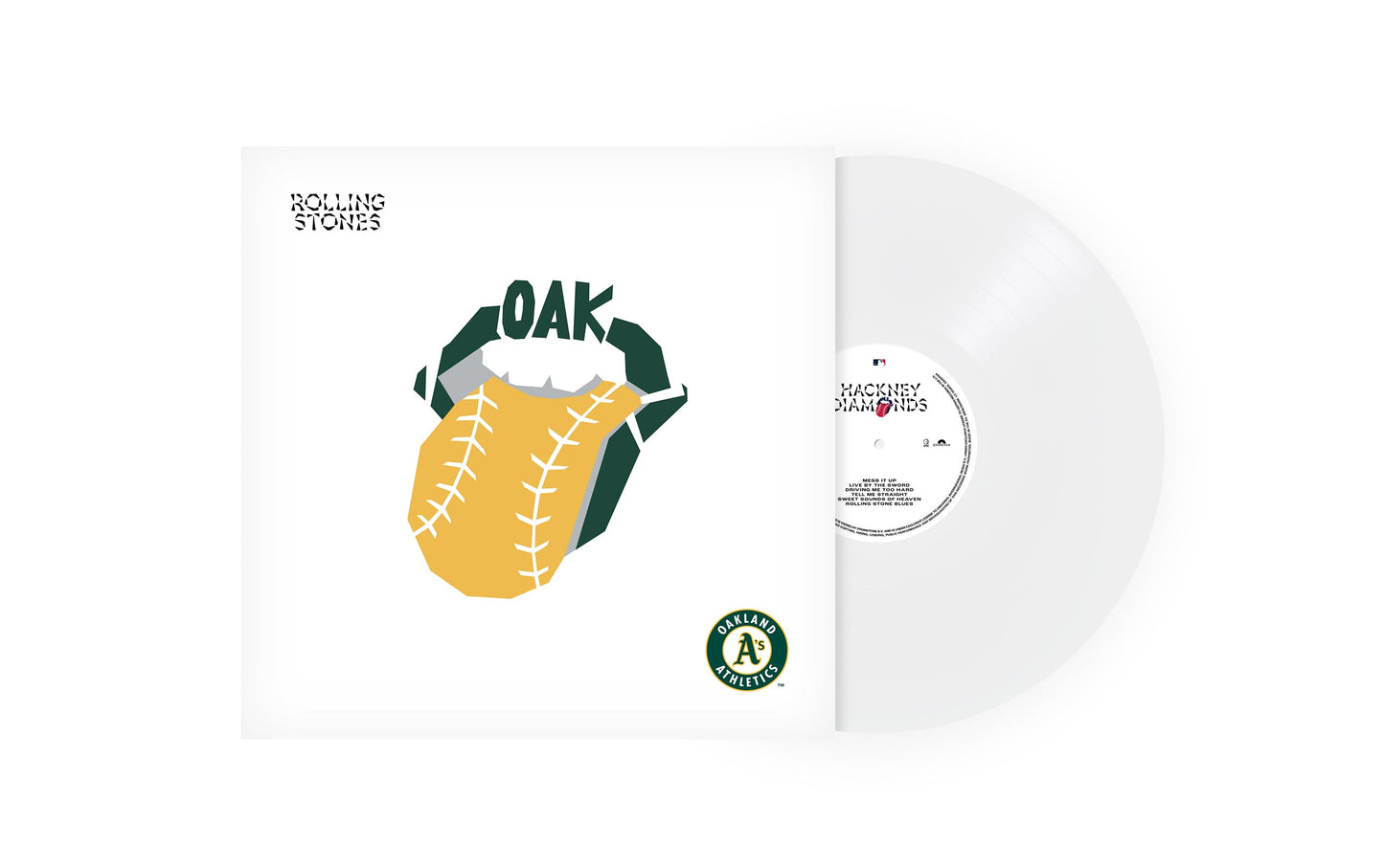 The Rolling Stones - Hackney Diamonds (Oakland Athletics LP RSD Color Vinyl) | Mint (M) Mint (M)-