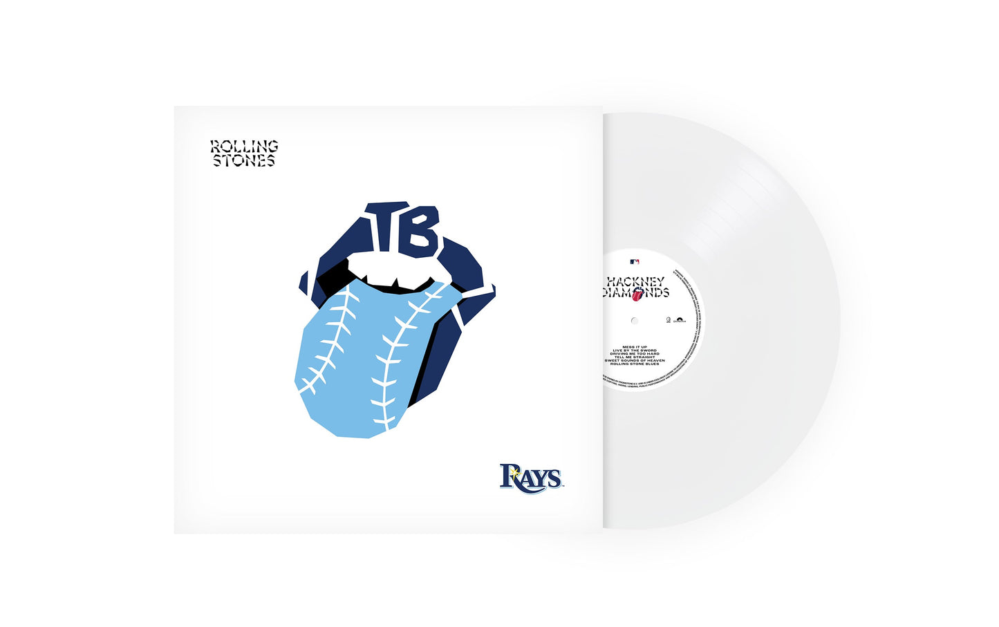 The Rolling Stones - Hackney Diamonds (Tampa Bay Rays LP RSD Color Vinyl) | Mint (M) Mint (M)-