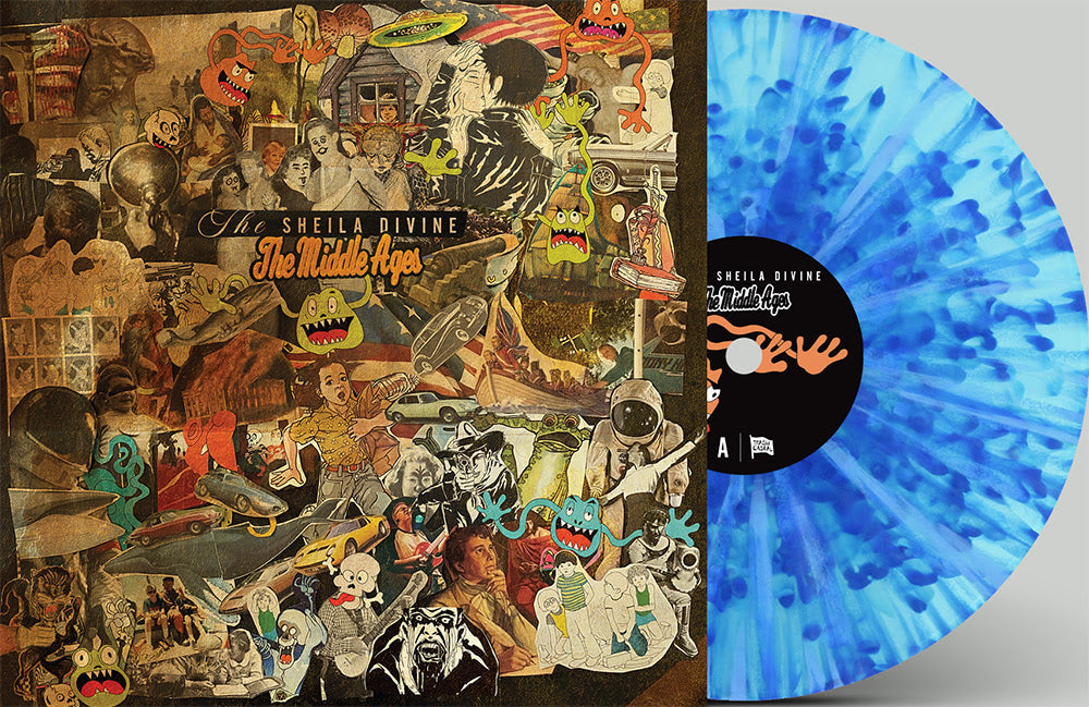 The Sheila Divine - (PRESALE 7/10/26) The Middle Ages (IEX CLEAR BLUE SMOKE VINYL) | Mint (M) Mint (M)-