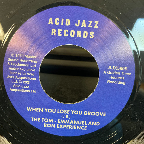 The Tom - Emmanuel And Ron Experience - Why (The Knower) / When You Lose Your Groove | Mint (M) Generic-