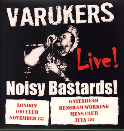 The Varukers - Noisy Bastards (Red Vinyl) |-