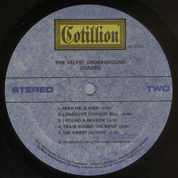 The Velvet Underground Loaded Rhino Records (2), Cotillion LP, Album, RE Mint (M) Mint (M)-