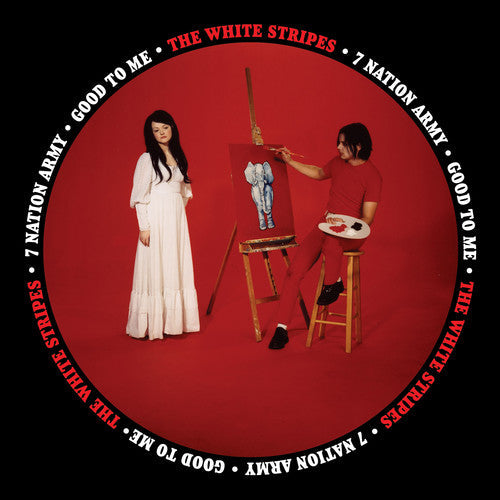 The White Stripes - Seven Nation Army / Good to Me (Black Vinyl, Remastered) (7" Single) | Mint (M) Mint (M)-