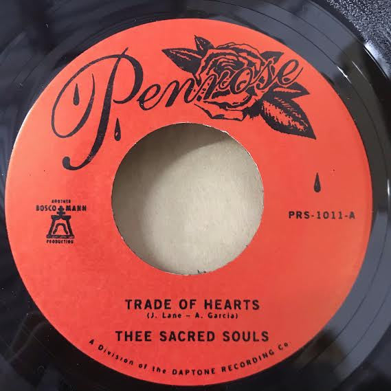 Thee Sacred Souls - Trade Of Hearts (7" VINYL) | Mint (M) Generic-