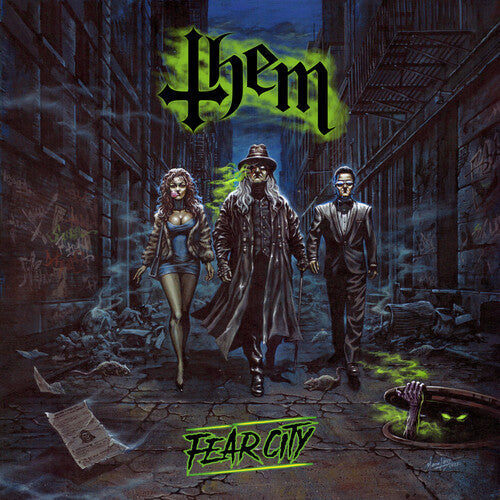 Them - Fear City (Green/Black Splatter VINYL LP Steamhammer SPV 245981 LP) | NEW-