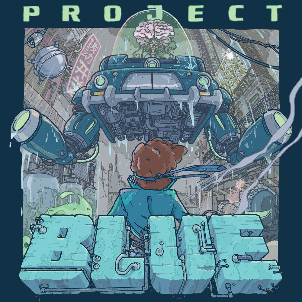 toggle switch - Project Blue |-