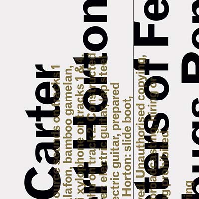 TOM CARTER & ROBERT HORTON DUO - Monsters Of Felt (CD) | Mint (M) Mint (M)-