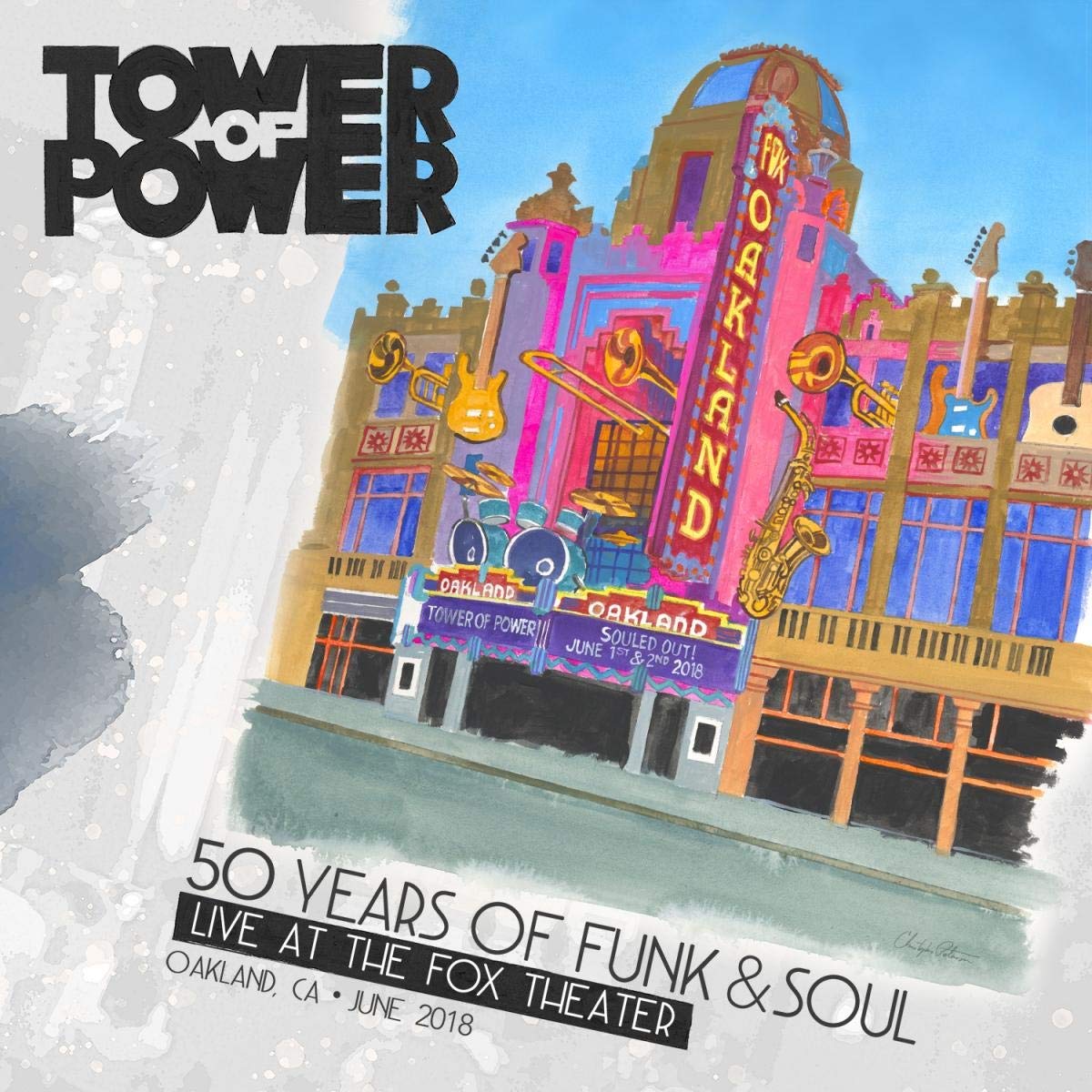Tower of Power - 50 Years Of Funck & Soul: Live At The Fox Theater - Oakland, CA - June 2018 (CD) | Mint (M) Mint (M)-