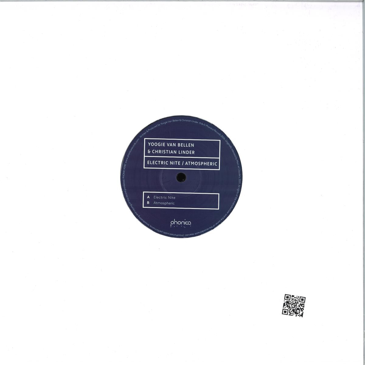 Yoogie Van Bellen & Christian Linder - Electric Nite / Atmospheric (VINYL 12" Phonica PHONICA042 2026) | NEW-