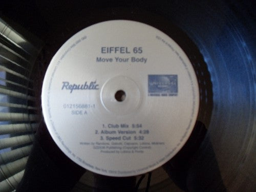Eiffel 65 - Move Your Body (VINYL) | Near Mint (NM) Near Mint (NM)-