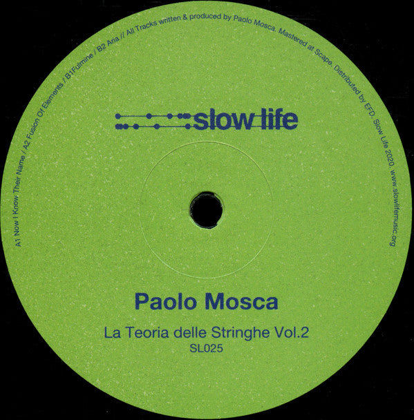 Paolo Mosca La Teoria Delle Stringhe Vol. 2 12" Mint (M) Generic-