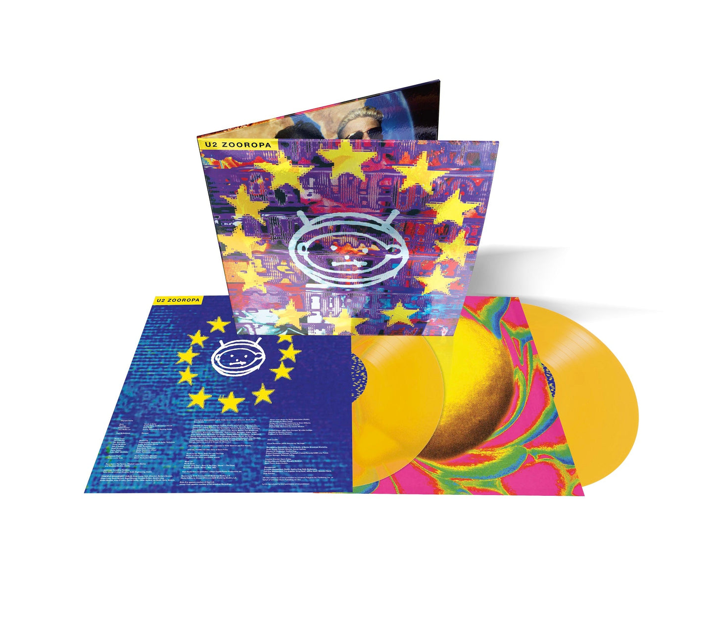 U2 - Zooropa (2x TRANSLUCENT YELLOW VINYL) | Mint (M) Mint (M)-