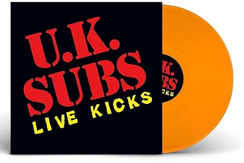 Uk Subs - Live Kicks (Orange Vinyl) |-