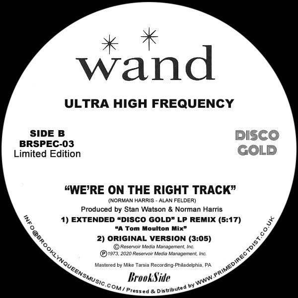 We're On The Right Track | Mint (M) Generic-