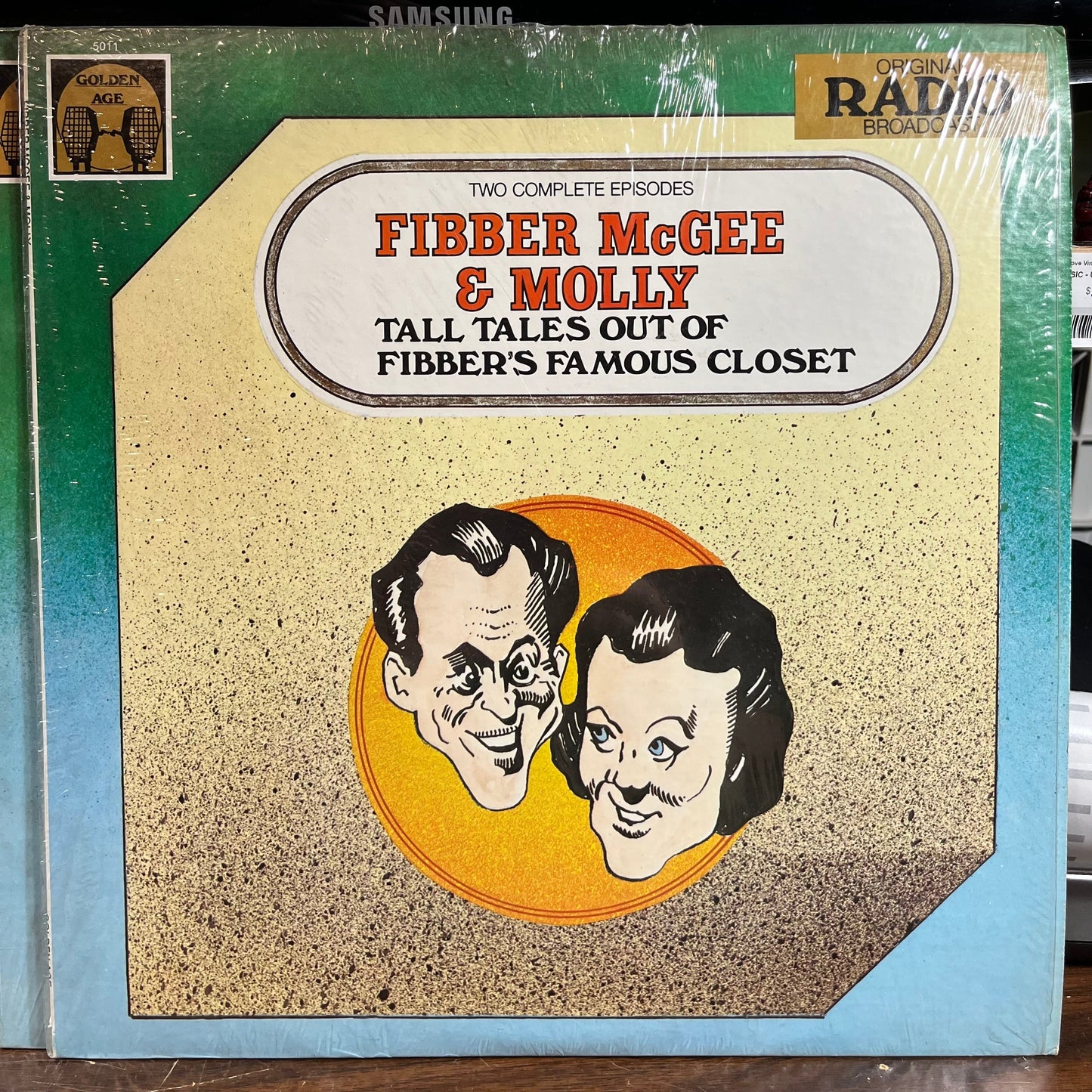 Various - 9 GOLDEN AGE ORIGINAL RADIO BROADCAST VINYL LPs | Near Mint (NM or M-)--