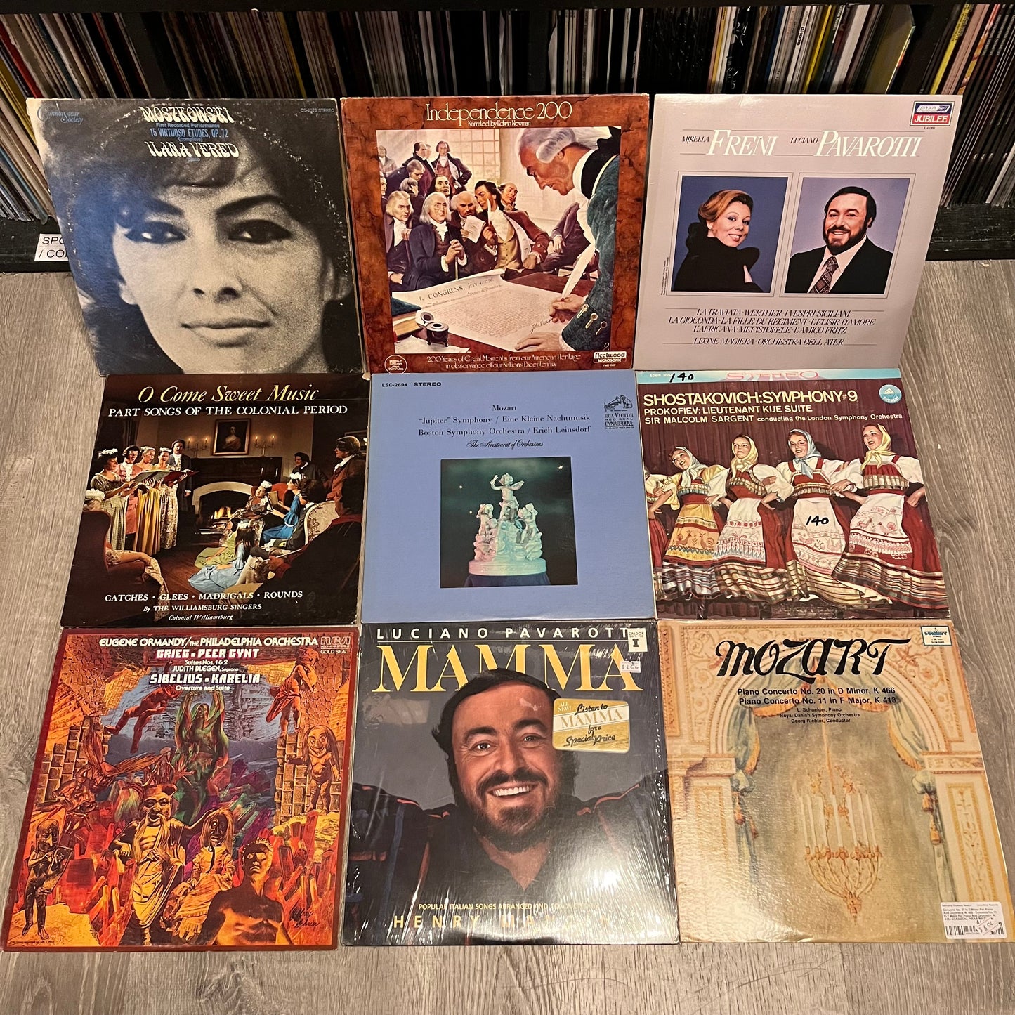 Various - 9 CLASSICAL VINYL RECORD LPS *EX-NM* | Excellent (EX) Excellent (EX)-