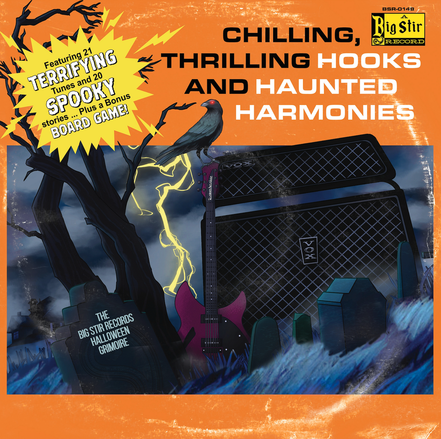 Various Artists - CHILLING, THRILLING HOOKS AND HAUNTED HARMONIES: THE BIG STIR RECORDS HALLOWEEN GRIMOIRE | Mint (M) Mint (M)-