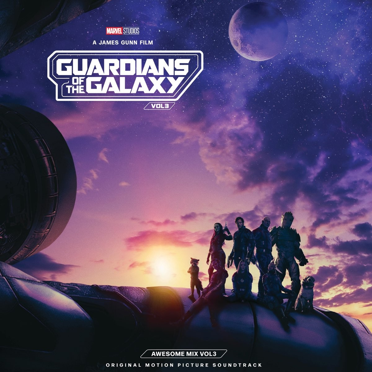 Various Artists - Guardians Of The Galaxy Vol. 3: Awesome Mix Vol. 3 (Limited Edition, Translucent Grape & Cobalt Blue Colored Vinyl, Bonus Poster) (2 Lp's) |-