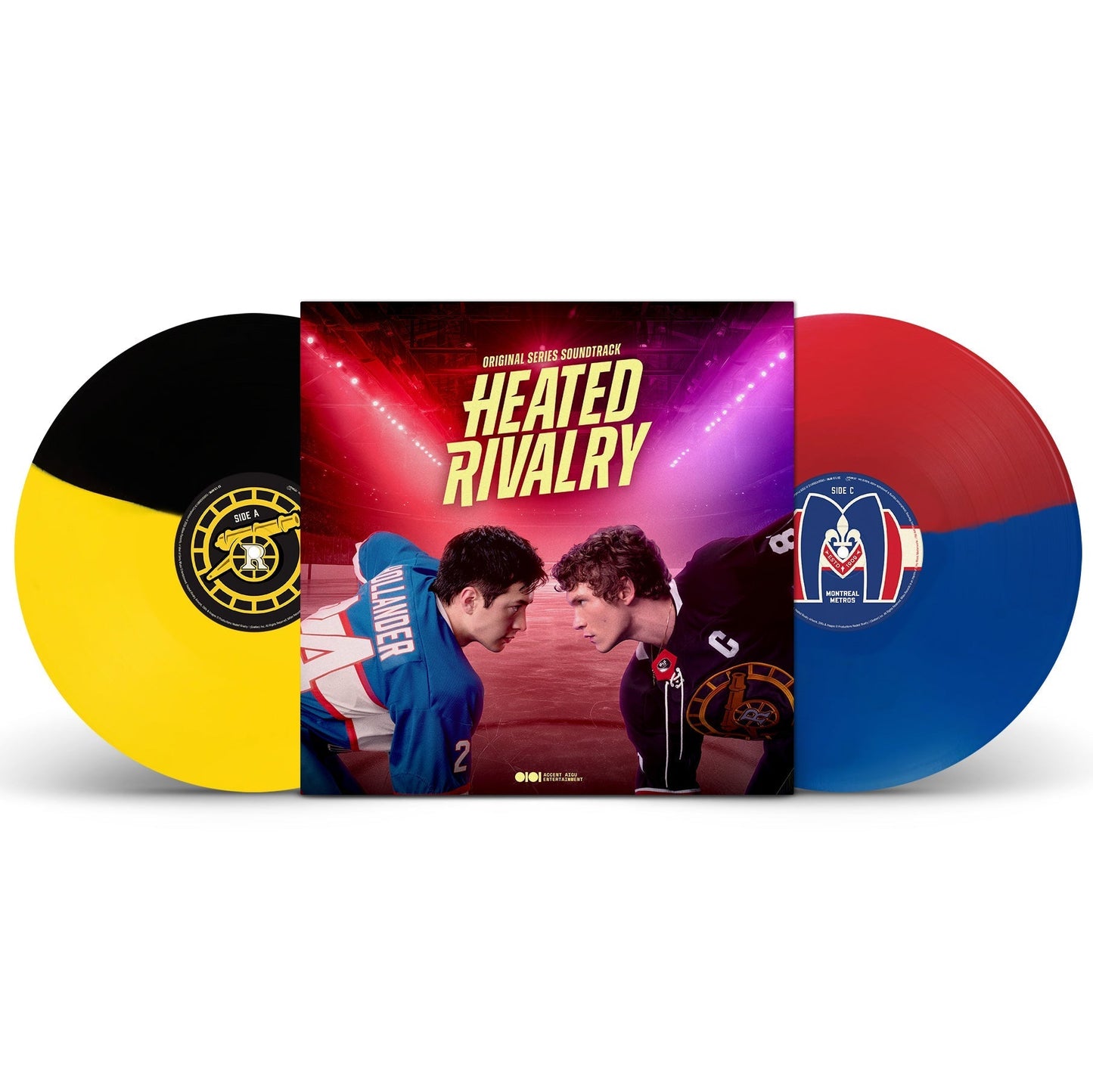 Various Artists - Heated Rivalry (DELUXE TRADING CARDS BLUE/RED VINYL 2xLP) | NEW Mint (M) Mint (M)-