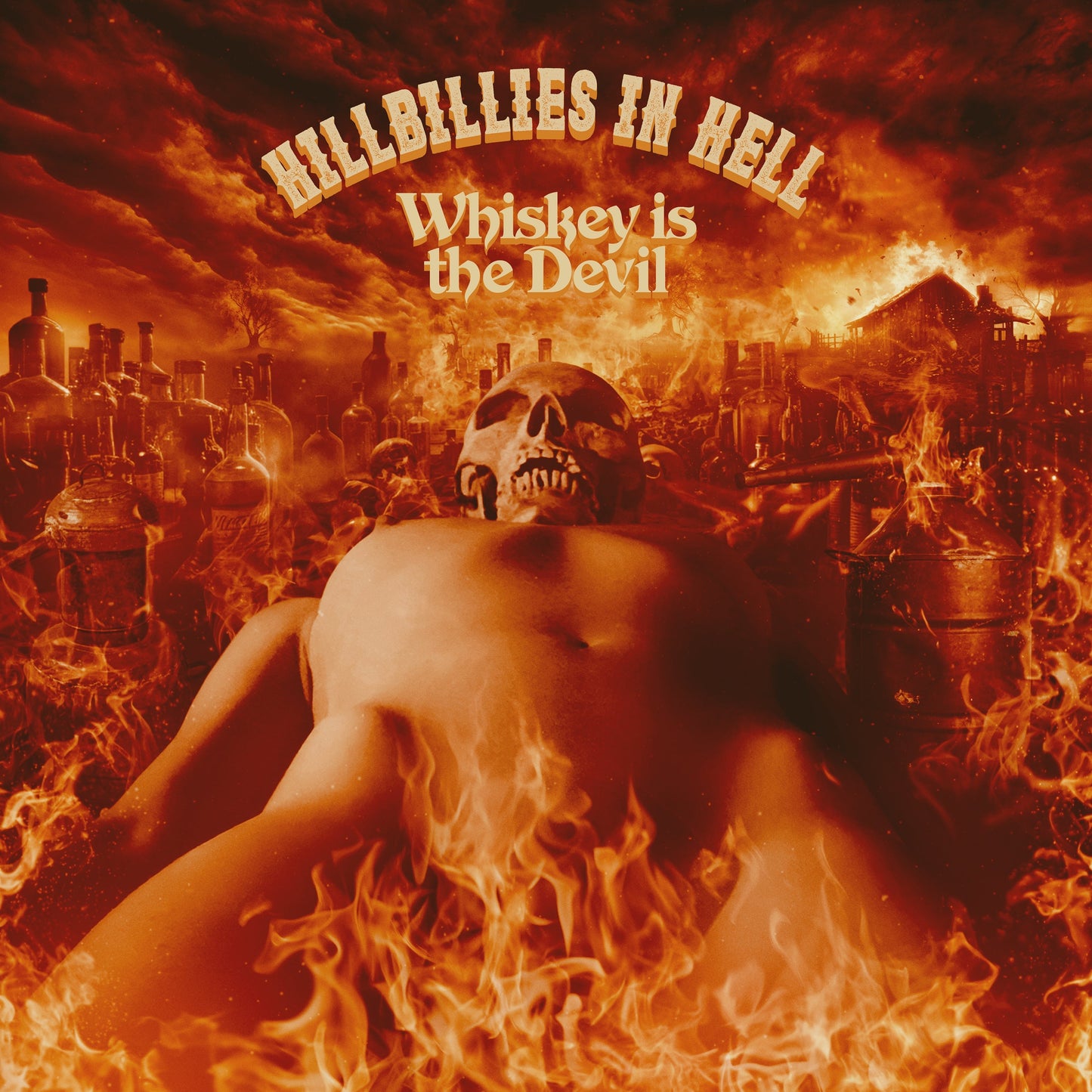 Various Artists - Hillbillies In Hell: Whiskey Is The Devil The Demon Drink: Bikers, Boozy Ballads, Moonshine Minstrels And Skid Row Joes (1962-1972) (Rsd 2024 Eu/Uk Exclusive) |-