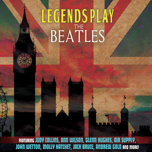 Various Artists - Legends Play The Beatles (LTD Yellow VINYL LP Cleopatra CLO2324) | NEW-