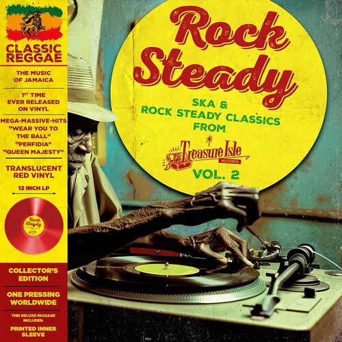 Various Artists - Ska & Rock Steady Classics From Treasure Isle Vol 2 (Colored Vinyl, Red, Deluxe Edition, Limited Edition, Remastered) |-