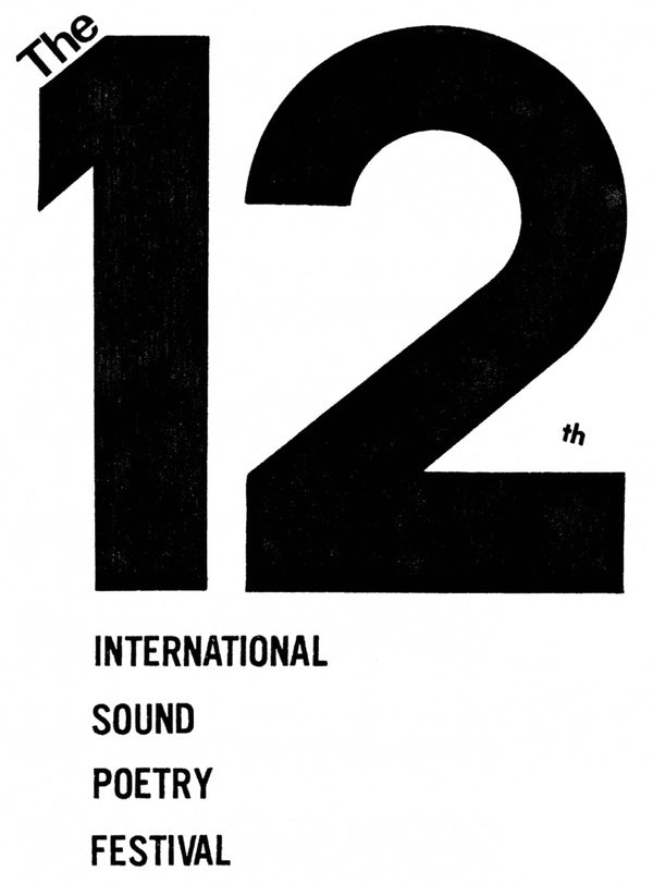 Various Atrists - The 12Th Annual International Sound Poetry Festival |-