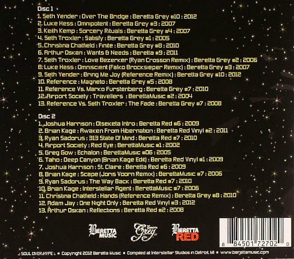 Various - Beretta Music: Ten Years Of Techno 2002 - 2012 | Mint (M) Mint (M)--