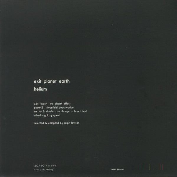 Various - Exit Planet Earth - Helium | Mint (M) Mint (M)--