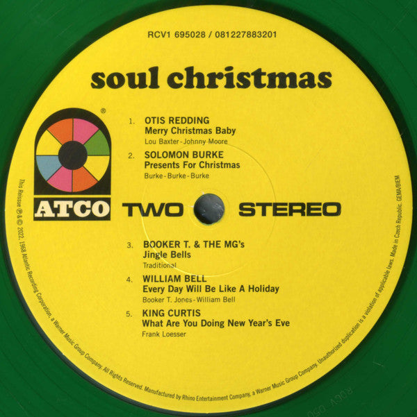 Various - Soul Christmas (VMP COLOR VINYL LP) | NEW Mint (M) Mint (M)-