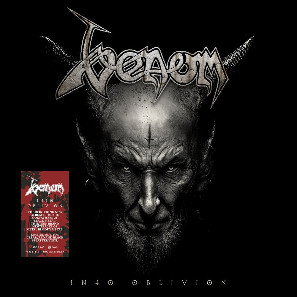 Venom - Into Oblivion (CLEAR/BLACK/RED SPLATTER 2xVINYL) | Mint (M) Mint (M)-