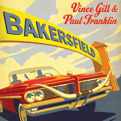 Vince Gill & Paul Franklin - Bakersfield (VINYL) | Mint (M) Mint (M)-