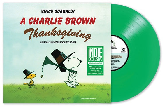 Vince Guaraldi - A Charlie Brown Thanksgiving (Indie Excl Green Vinyl) | Mint (M) Mint (M)-