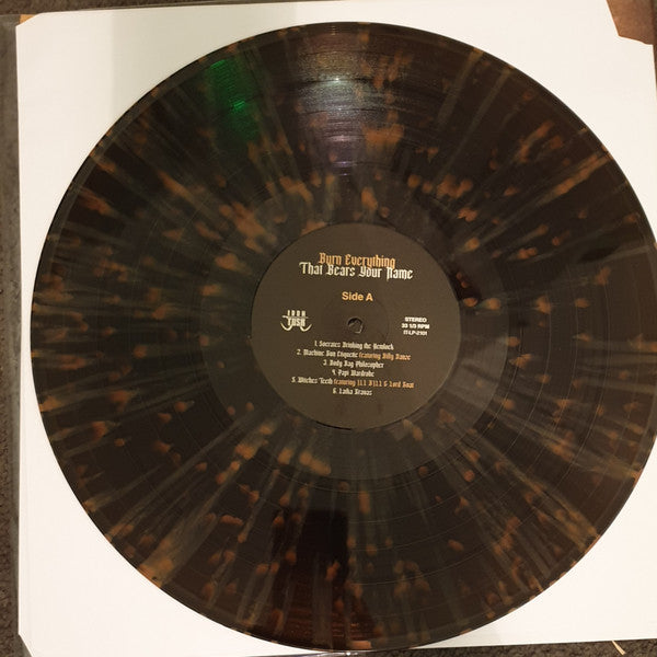 Vinnie Paz - Burn Everything That Bears Your Name | Mint (M) Mint (M)-