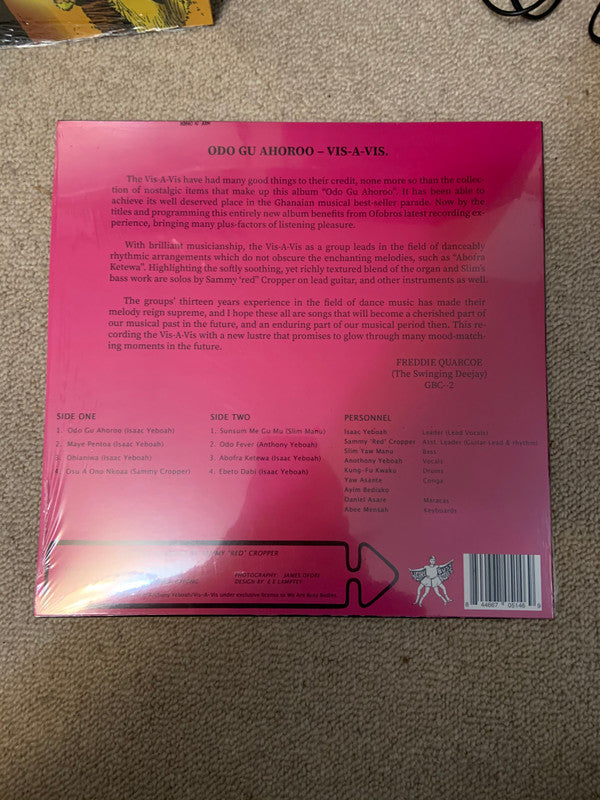 Vis A Vis - Ɔdɔ Guahoroɔ = Odo Gu Ahoroo (VINYL) | Mint (M) Mint (M)--