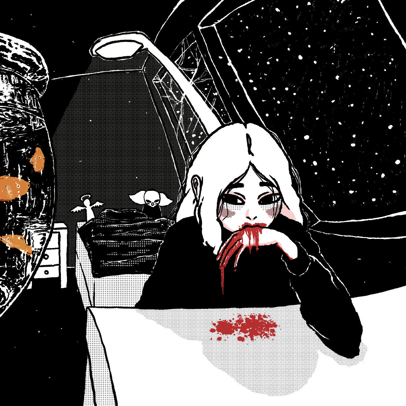 Weatherday - Hornet Disaster (Clear With Red Splatte 2xVINYL) | Mint (M) Mint (M)-