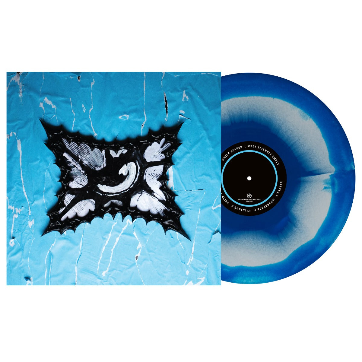 White Reaper - Only Slightly Empty (IEX White & Blue VINYL) | Mint (M) Mint (M)-