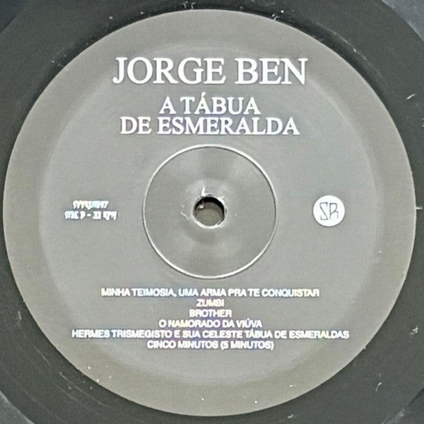 A Tábua De Esmeralda (VINYL) | Mint (M) Mint (M)-