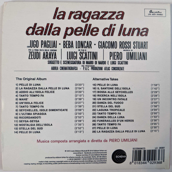 La Ragazza Dalla Pelle Di Luna (CD) | Mint (M) Mint (M)--