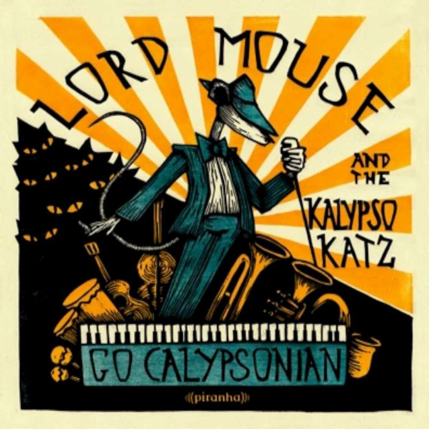 Lord Mouse and the Kalypso Katz - Go Calypsonian (CD) |--