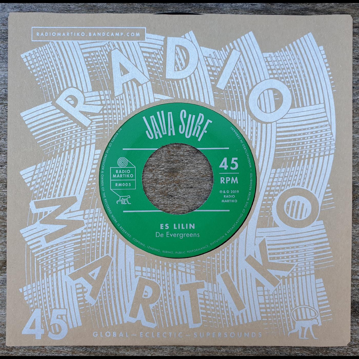 De Evergreens / Les Jaguars De Casablanca - Es Lilin / Gonzales (Vinyl) | Mint (M) Mint (M)--