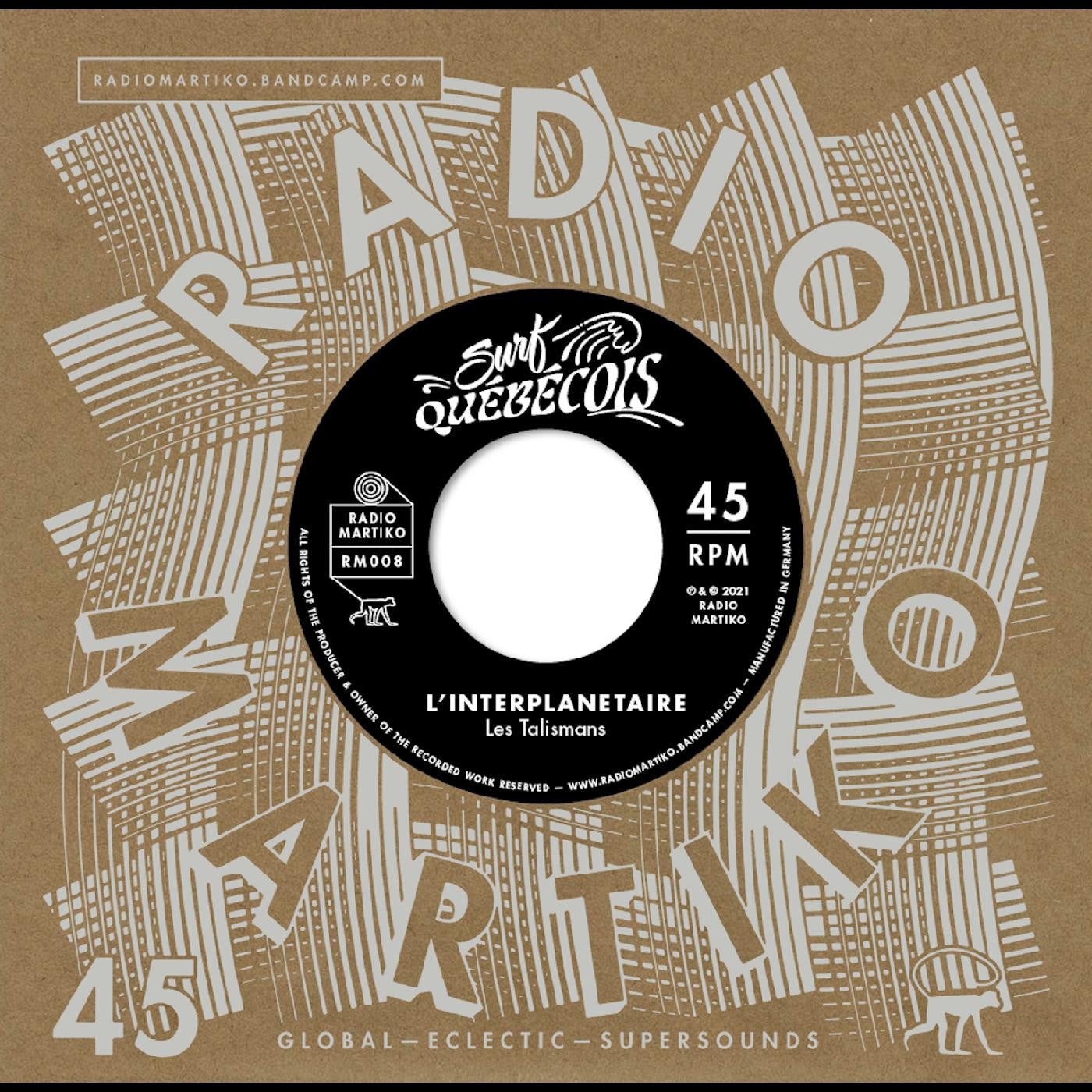 Les Talismans / Les Jaguars - L’Interplanetaire / Guitare Jet (Vinyl) | Mint (M) Mint (M)--