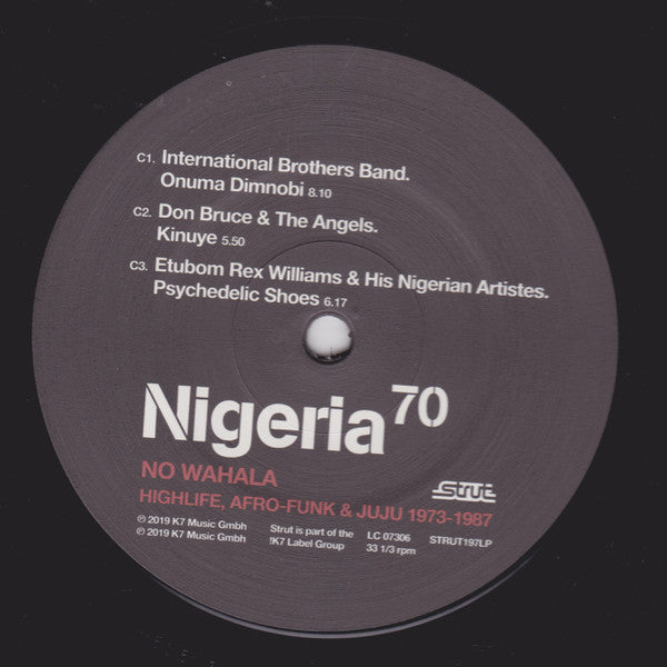 Nigeria 70 (No Wahala: Highlife, Afro-Funk & Juju 1973-1987)(VINYL) |--