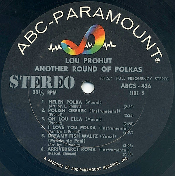 Louis Prohut - Another Round Of Polkas | Near Mint (NM) Near Mint (NM)--