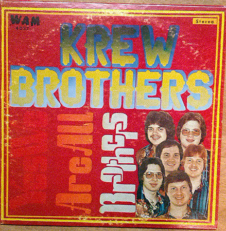 The Krew Brothers - Yes We Are All Brothers (VINYL) | Near Mint (NM) Near Mint (NM)--