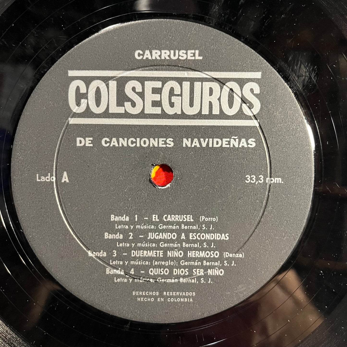 German Bernal - Carrusel / Colseguros De Canciones Navidenas | Near Mint (NM) Near Mint (NM)--