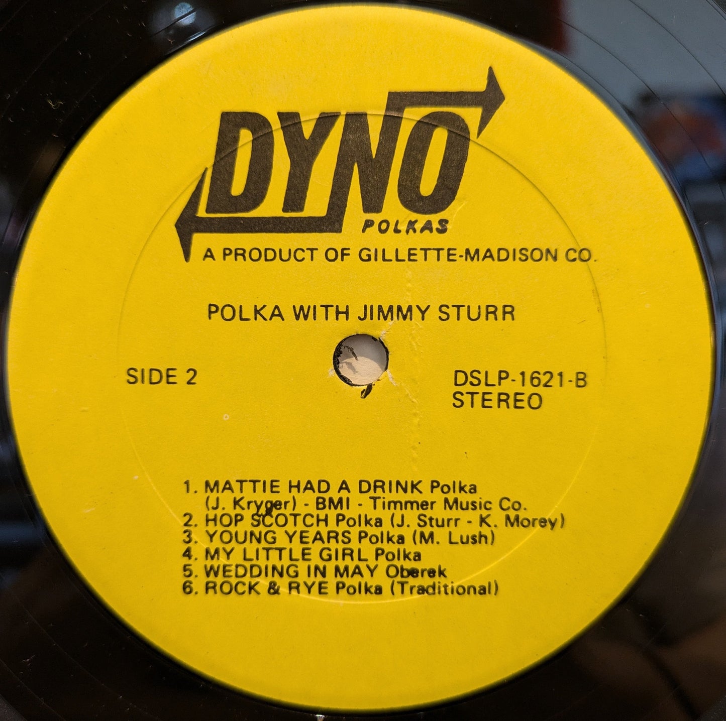 Jimmy Sturr - Polka With Jimmy Sturr *SHRINK* | Very Good Plus (VG+) Near Mint (NM)--