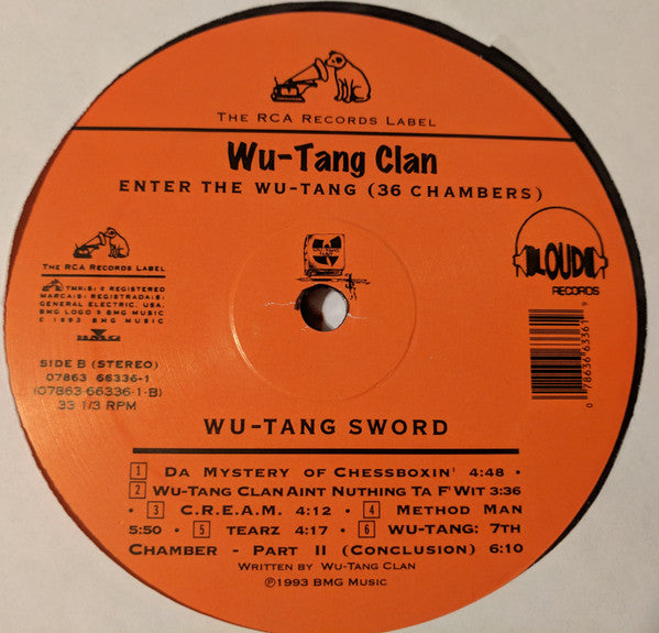 Wu-Tang Clan - Enter The Wu-Tang (36 Chambers) (VINYL) | Mint (M) Mint (M)-