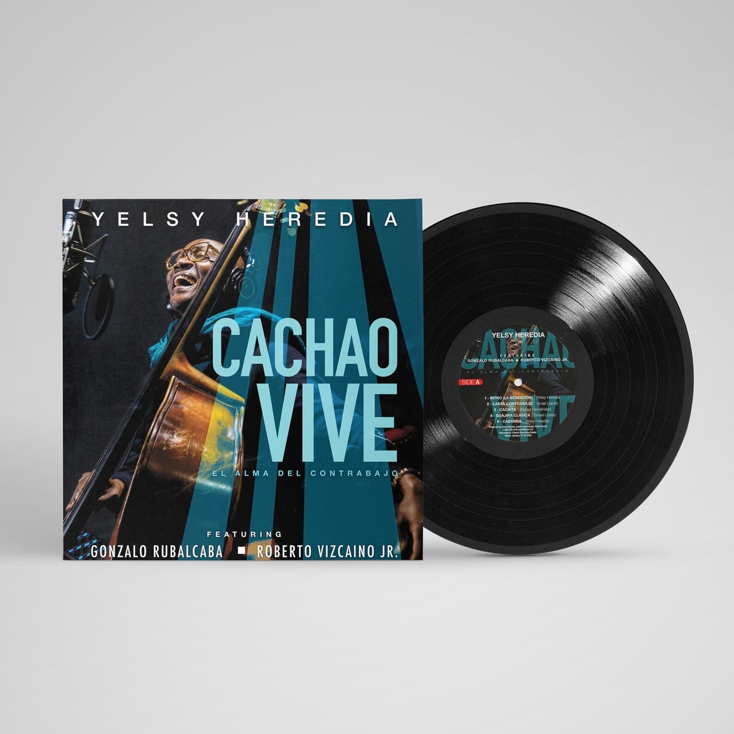 Yelsey Heredia - Cachao Vive: El Alma del Contrabajo (VINYL) | Mint (M) Mint (M)--